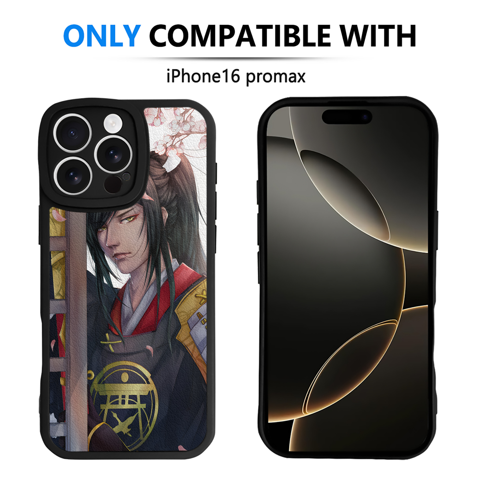 （画像用） 刀剣乱舞 Touken Ranbu 【iPhone 16シリーズ対応】シリコンスマホケース（レザー調） 材質：シリコン